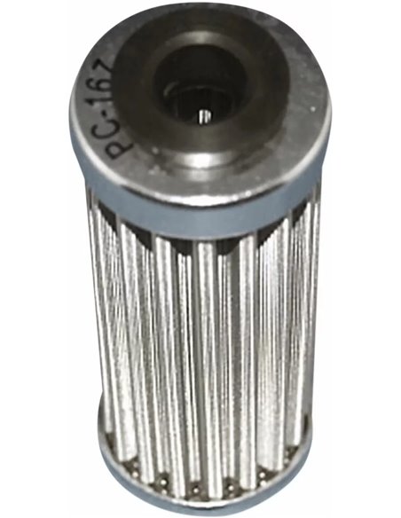 Flo® oil filter in stainless steel PC RACING PC167
