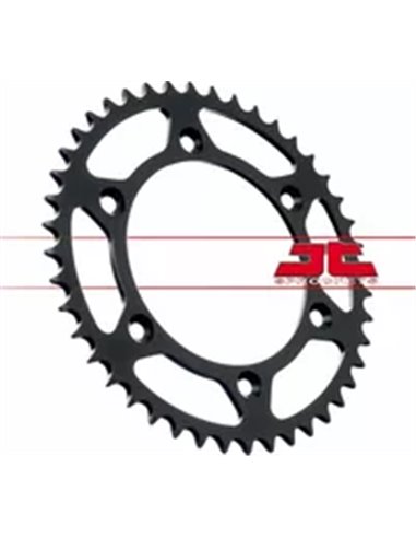 Rear sprocket JTR897.44 44 teeth 520 PITCH NATURAL C49 HIGH CARBON STEEL
