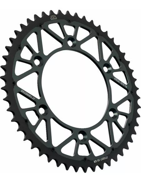 JT SPROCKETS JTX89750GR steel crown