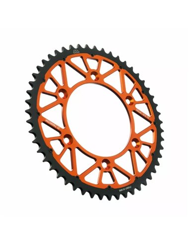 Twinstar JT SPROCKETS JTX897.51ORG steel/aluminum hybrid sprocket