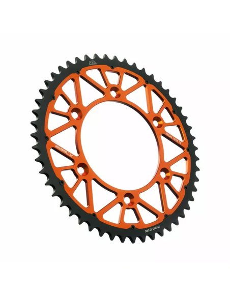 Twinstar JT SPROCKETS JTX897.51ORG steel/aluminum hybrid sprocket