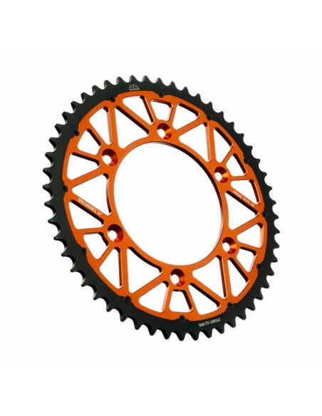 Twinstar JT SPROCKETS JTX897.52ORG steel/aluminum hybrid sprocket
