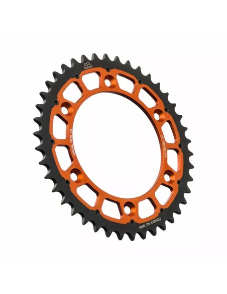 Twinstar JT hybrid steel/aluminum sprocket SPROCKETS JTX897.42ORG