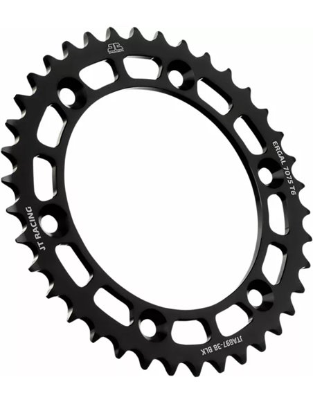 JT SPROCKETS SPROCKET RL 38T HUS/KTM BLK JTA897.38BLK
