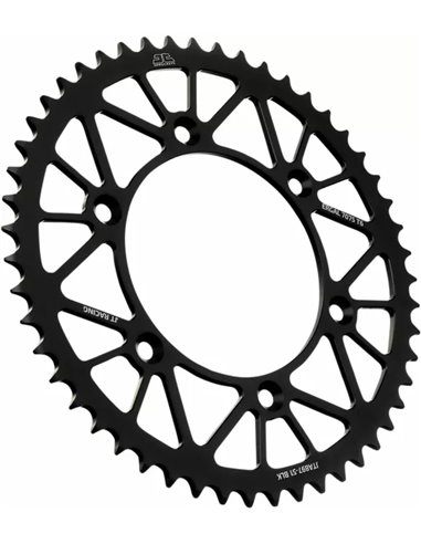 Corona en aluminio RaceLite JT SPROCKETS JTA897.51BLK