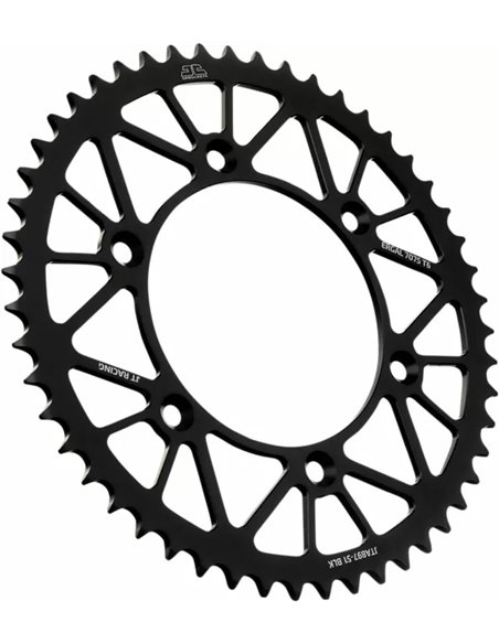 Corona en aluminio RaceLite JT SPROCKETS JTA897.51BLK