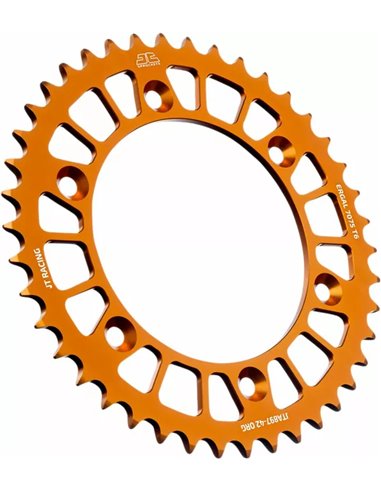 Corona en aluminio RaceLite JT SPROCKETS JTA897.42ORG