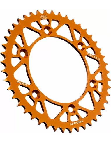 Cremalheira JT SPROCKETS RL 45 dentes HUS/KTM laranja JTA897.45ORG