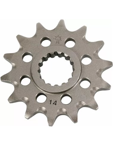 Front drive sprocket JTF1901.14SC SELF CLEANING 14 teeth 520 PITCH NATURAL STEEL