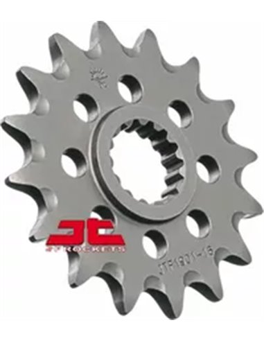 Front drive sprocket JTF1901.16SC SELF CLEANING 16 teeth 520 PITCH NATURAL SCM420 CHROMOLY STEEL ALLOY