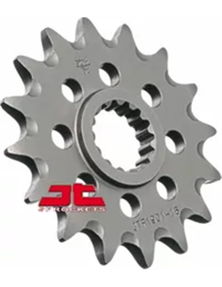 Pignon JTF1901.16SC AUTO-NETTOYANT 16 dents 520 PAS NATUREL SCM420 ALLIAGE D'ACIER CHROMOLY