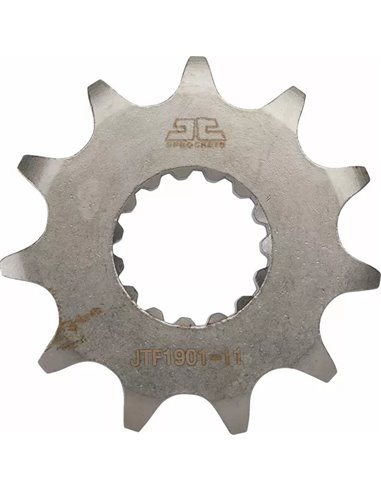 Front drive sprocket JTF1901.11 11 teeth 520 PITCH NATURAL SCM420 CHROMOLY STEEL ALLOY