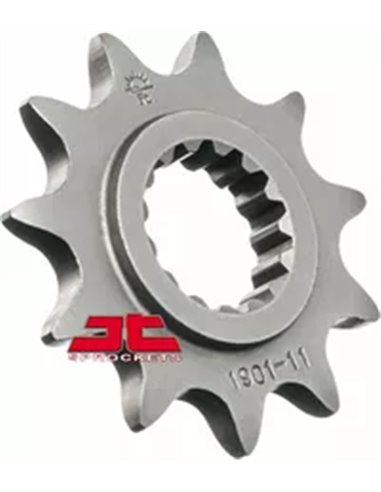 Pignon JTF1901.11 11 dents 520 PAS NATUREL SCM420 ALLIAGE D'ACIER CHROMOLY