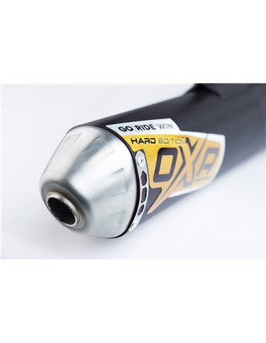 Silenciador de escape marca OXA Factory by B2R hard enduro edition Ø30 special version para SHERCO 250 300 2025