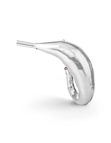 Tubo de escape bufanda OXA Factory X8 cromada para KTM SX 125  19-22