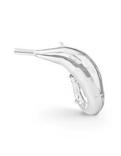 Tubo de escape bufanda OXA Factory X8 cromada para KTM SX 125  23-25