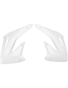 Cache radiateur Honda Crf450R blanc Ho03693-041 UFO-Plast