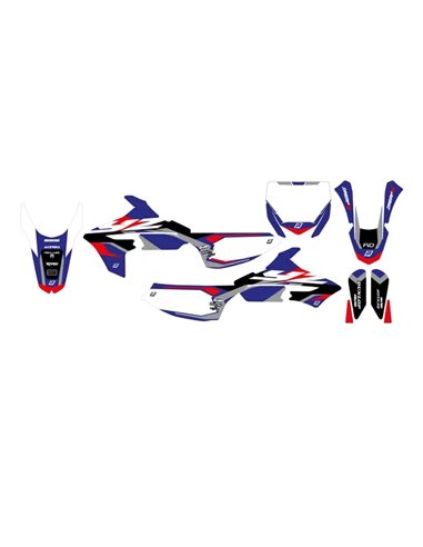 Kit de gráficos Dream 5 BLACKBIRD RACING 2248AB