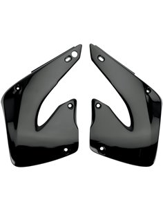 Cache radiateur Honda Cr125-250 noir Ho03664-001 UFO-Plast