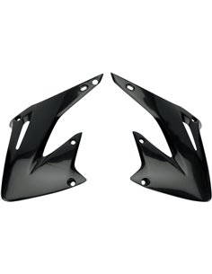 Radiator covers Honda Cr125-250 black Ho03689-001 UFO-Plast