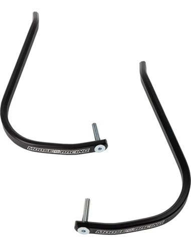 Deflectores paramanos Evo 2 Black con abrazaderas cónicas MOOSE OFFROAD 50-5218B