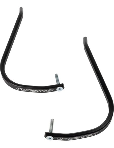 Deflectores paramanos Evo 2 Black con abrazaderas cónicas MOOSE OFFROAD 50-5218B