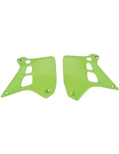 Radiator covers Kawasaki Kx250 Kx-green Ka02729-026 UFO-Plast