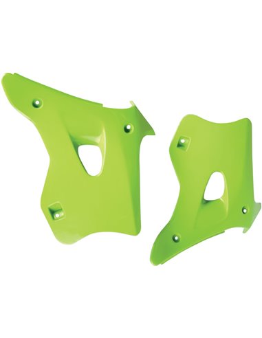 Radiator covers Kawasaki Kx125-250 Kx-green Ka02768-026 UFO-Plast