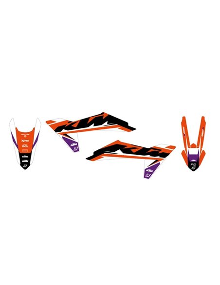 Kit de gráficos Dream 5 BLACKBIRD RACING 2548AB