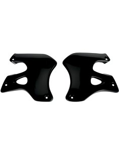 Radiator covers Suzuki Rm125-250 black Su02958-001 UFO-Plast