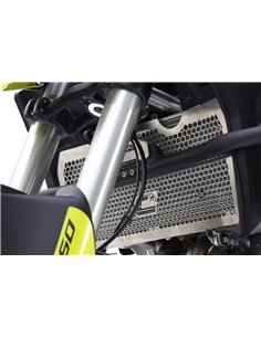 Protector de radiador trail inox cepillado CROSSPRO APRILIA TUAREG 660 2022-2024