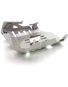 Protector de carter trail aluminio negro texturado CROSSPRO BENELLI TRK 502 17-24