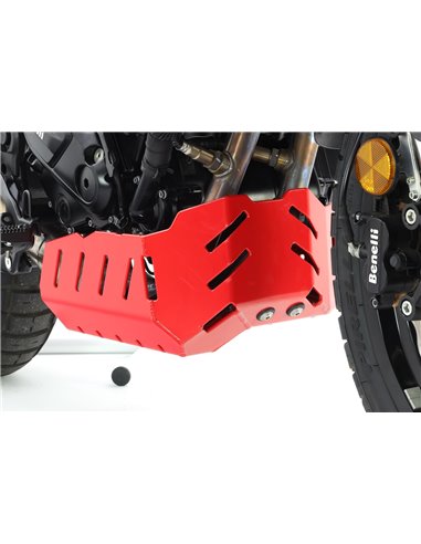 Protector de carter trail aluminio negro texturado CROSSPRO BENELLI TRK 702 X 2023-2024