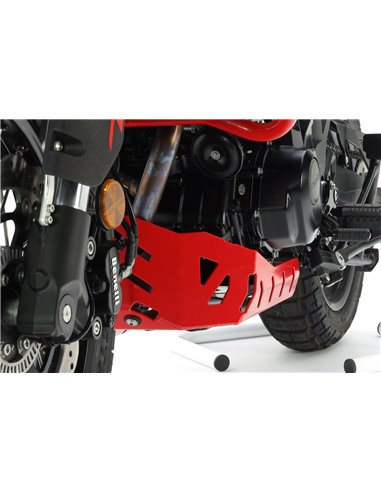 Protector de carter trail aluminio negro texturado CROSSPRO BENELLI TRK 702 X 2023-2024