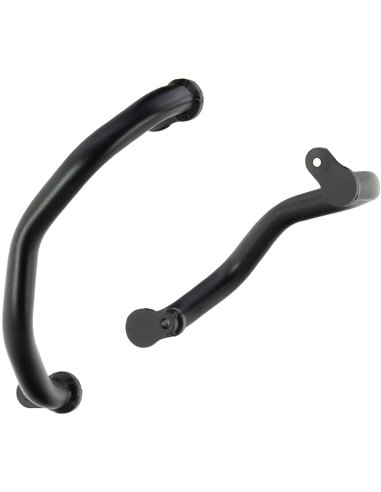 Defensas laterales inferior de motor negro texturado CROSSPRO BMW F 900 GS 2025 F 750 GS 16-22 F 800 GS 24 F 850 GS 16-22