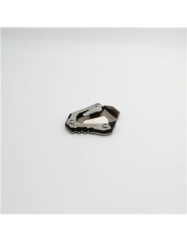 Extension de base de caballete inox pulido / negro CROSSPRO BMW F 850 y 750 GS 2016-2022 F 800 GS 24