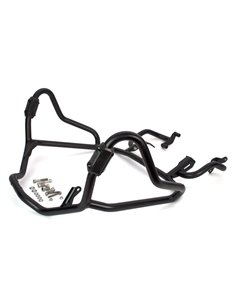 Defensas laterales y de motor trail aluminio negro texturado CROSSPRO BMW F 800 GS ADVENTURE 2012-2018