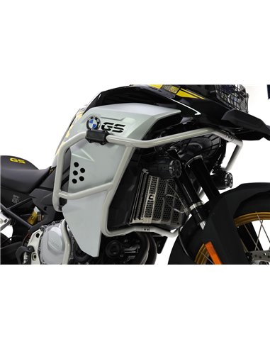 Defensas laterales y de motor trail aluminio amarillo CROSSPRO BMW F 850 GS Adventure 21-22