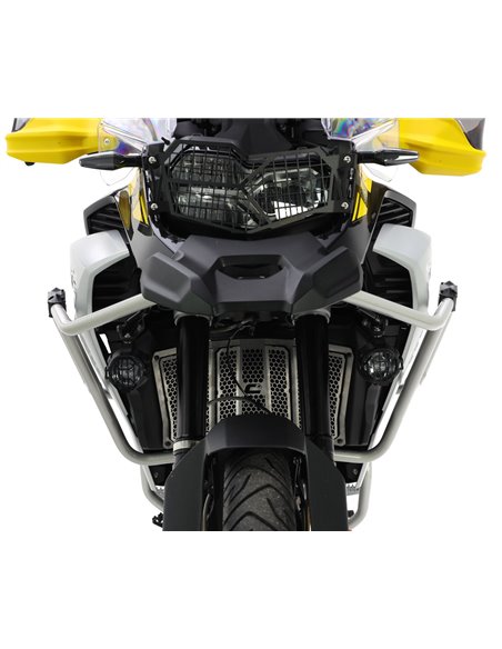 Defensas laterales y de motor trail aluminio amarillo CROSSPRO BMW F 850 GS Adventure 21-22