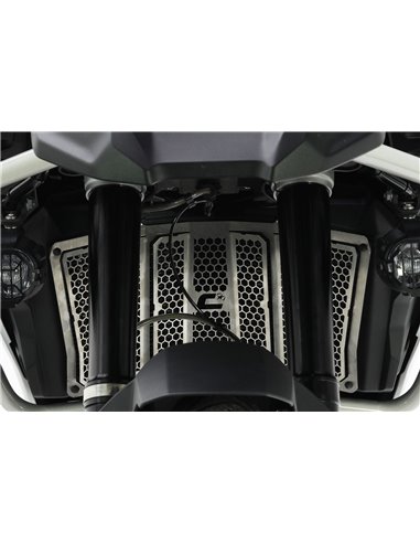 Protector de radiador trail inox cepillado CROSSPRO BMW F 850 GS Adventure 21-22