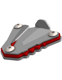 Extension de caballete inox cepillado CROSSPRO BMWF 900 GS 2025