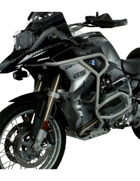 Protector de carter trail CROSSPRO aluminio negro texturado BMW R 1200 GS 13-17 R 1200 GS Adventure 14-18