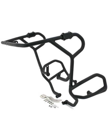 Defensas laterales y de motor trail aluminio negro texturado CROSSPRO BMW R 1200 GS 2017