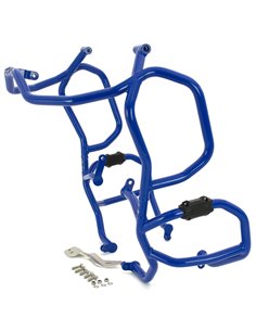 Defensas laterales y de motor trail aluminio azul CROSSPRO BMW R 1200 GS ADVENTURE 2014-2018