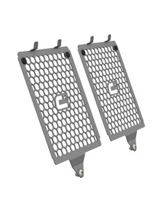 Protector de radiador trail inox cepillado CROSSPRO BMW R 1300 GS TRIPLE BLACK TROPHY 2023-2024