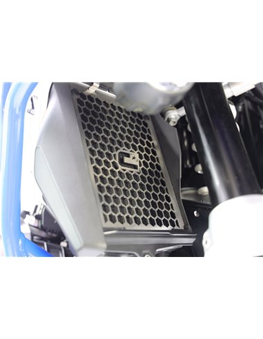 Protector de radiador trail inox cepillado CROSSPRO BMW R 1300 GS TRIPLE BLACK TROPHY 2023-2024