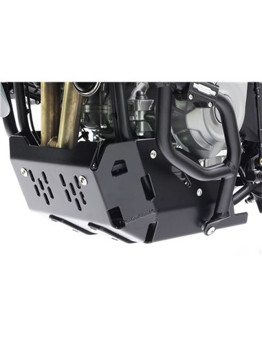 Protector carter aluminio negro texturado CROSSPRO para CF MOTO 450 MT 2024