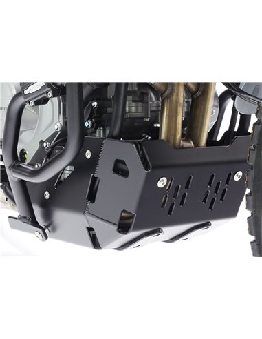 Protector carter aluminio negro texturado CROSSPRO para CF MOTO 450 MT 2024