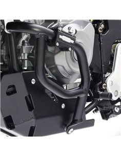 Defensas laterales inferior de motor negro texturado CROSSPRO para CF MOTO 450 MT 2024