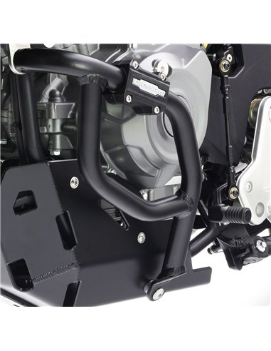 Defensas laterales inferior de motor negro texturado CROSSPRO para CF MOTO 450 MT 2024